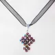 Small Cross - Theophanie-Black Organza - 2